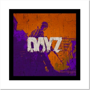 DAYZ ORANGE VIOLET TONE Posters and Art